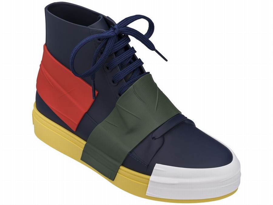 Zapatillas Melissa Crew Mujer - Azul Marino - Argentina HES-690358